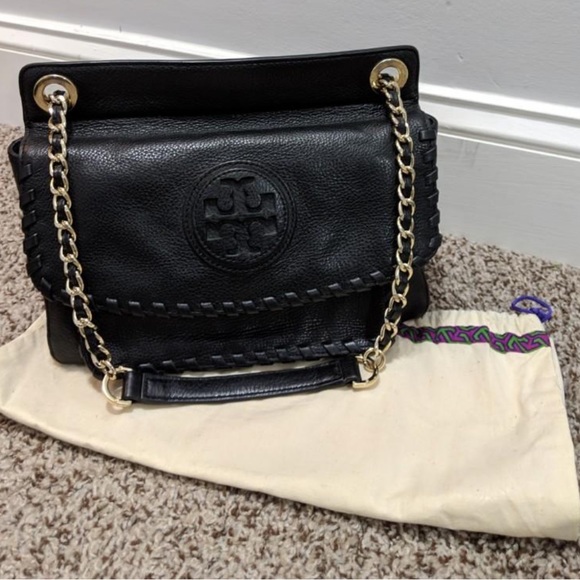 Tory burch Marion saddle bag w/ dust bag - Picture 7 of 7